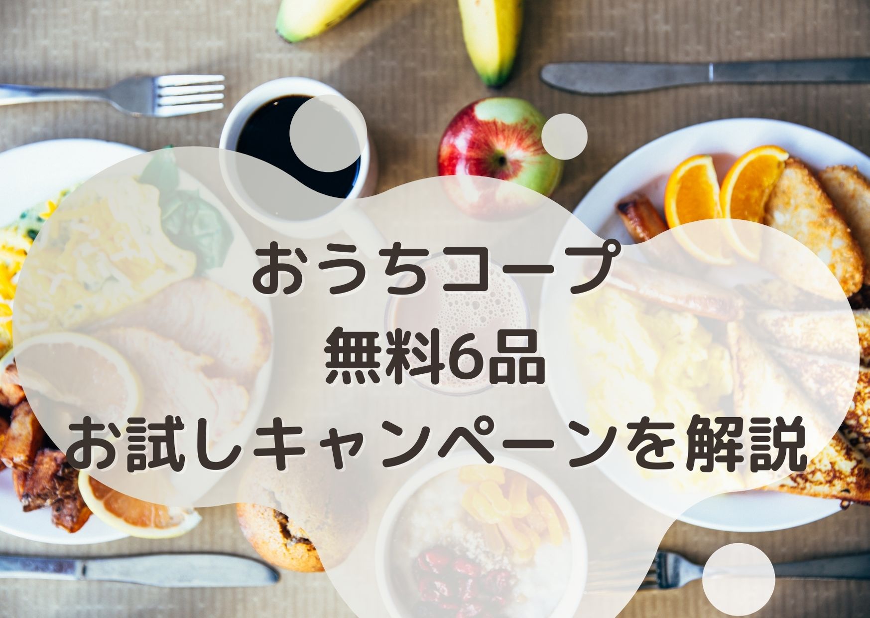 入会前にチェック おうちコープ お得な無料お試しキャンペーンを解説 ライオンの子育て